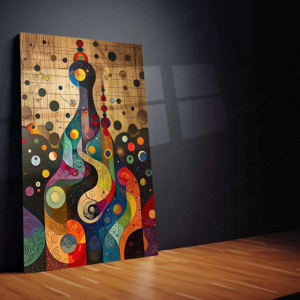 DesignIronic Postmodern Genie Metal Poster – A Visionary Art Piece - TURTLEWINGS 
