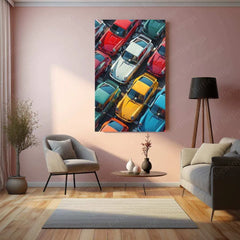 Minimalist White Porsche 911 T 2.2 (1970) Metal Poster – Classic Automotive Art - TURTLEWINGS 