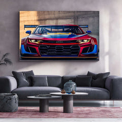 BMW Racing Neon LED Metal Poster â Motorsport-Inspired Wall Art for Speed Enthusiasts.3 - TURTLEWINGS 