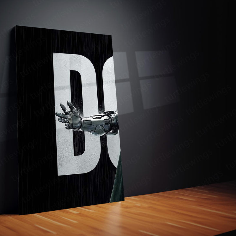 Marvel Metal Poster Set of 3 | Doctor Doom Supervillain Cinematic Triptych Wall Art