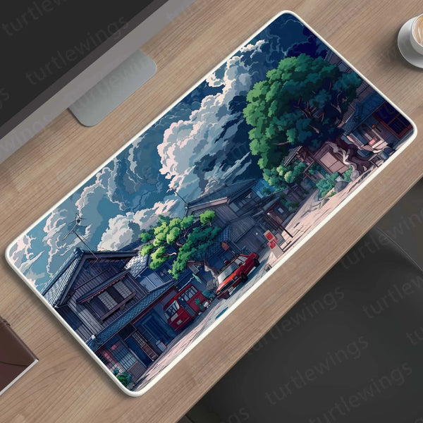 Dark Large Deskmat - Premium XL & XXL Gaming Mouse Pad - TURTLEWINGS 