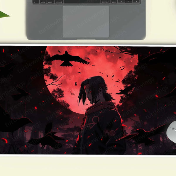 Itachi-Uchiha-Raven Deskmat - TURTLEWINGS 