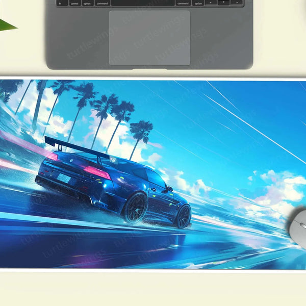 NFS-NIssan-GTR Deskmat - TURTLEWINGS 