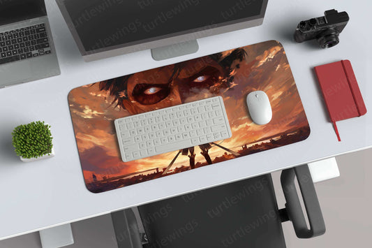Attack-on-titan-Mikasa Deskmat - TURTLEWINGS 