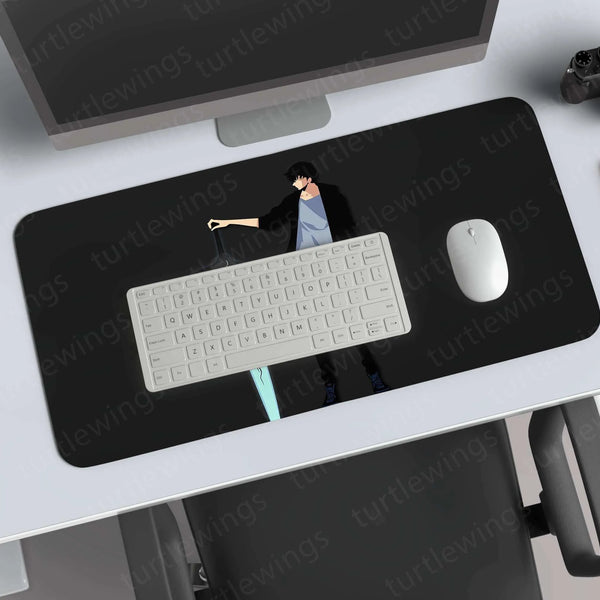 Sung Jin Woo Desk Mat l Solo Leveling - TURTLEWINGS 