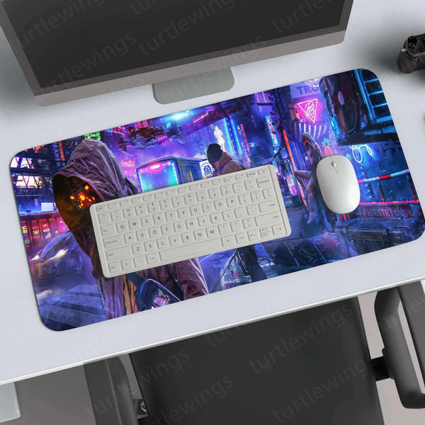 Cyberpunk01-Copy Large-Mousepad-(3).Jpg | High-Quality Gaming Deskmat - TURTLEWINGS 