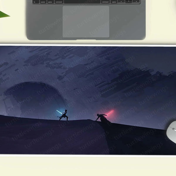rey-vs-kylo-ren-minimalist-star-wars - TURTLEWINGS 