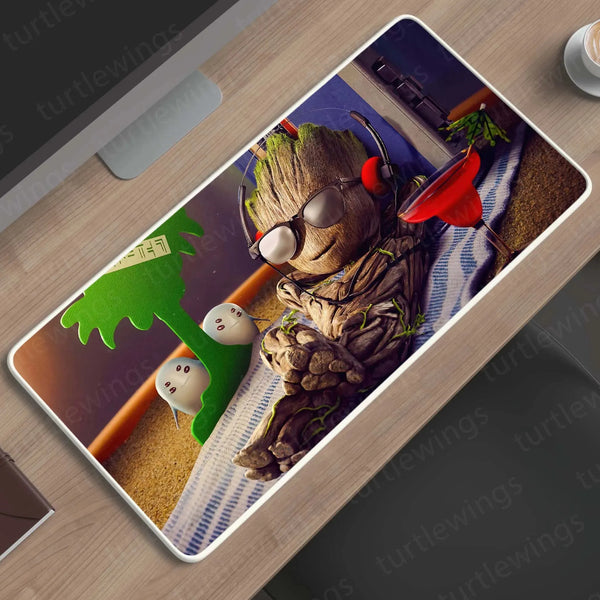 Groot-Chilling Deskmat - TURTLEWINGS 