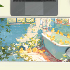 Duck Large Deskmat - Premium XL & XXL Gaming Mouse Pad - TURTLEWINGS 