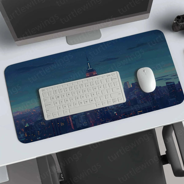 EmpireStateBuilding Large Deskmat - Premium XL & XXL Gaming Mouse Pad - TURTLEWINGS 