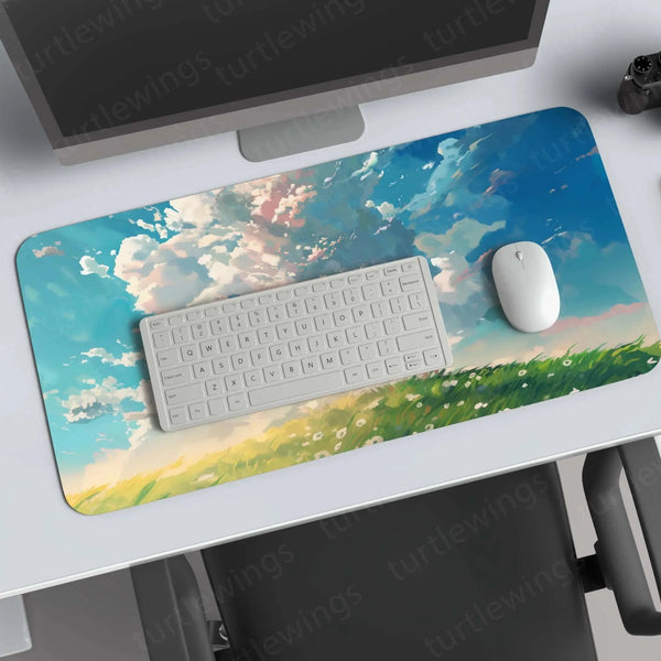 Distant Large Deskmat - Premium XL & XXL Gaming Mouse Pad - TURTLEWINGS 