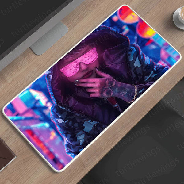 Cyberpunk03-Copy Large-Mousepad-(4).Jpg | High-Quality Gaming Deskmat - TURTLEWINGS 