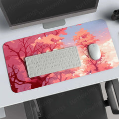 Cherry Large Deskmat - Premium XL & XXL Gaming Mouse Pad - TURTLEWINGS 