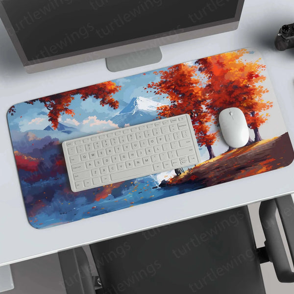 Autumn Large Deskmat - Premium XL & XXL Gaming Mouse Pad - TURTLEWINGS 