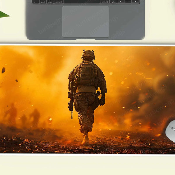 Modern_warfare_intense_battle deskmat 1 - TURTLEWINGS 