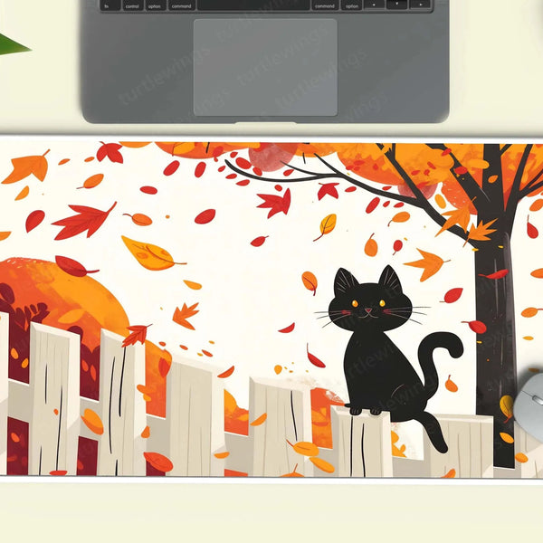 BlackCat Large Deskmat - Premium XL & XXL Gaming Mouse Pad - TURTLEWINGS 