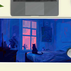 Lofi Large Deskmat - Premium XL & XXL Gaming Mouse Pad - TURTLEWINGS 