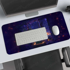 NightWindow Large Deskmat - Premium XL & XXL Gaming Mouse Pad - TURTLEWINGS 