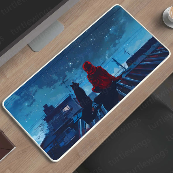 Rooftop Large Deskmat - Premium XL & XXL Gaming Mouse Pad - TURTLEWINGS 