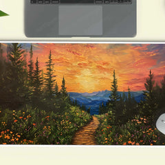 Trail Large Deskmat - Premium XL & XXL Gaming Mouse Pad - TURTLEWINGS 