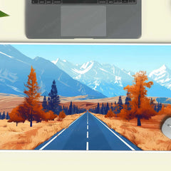 Mountains Large Deskmat - Premium XL & XXL Gaming Mouse Pad - TURTLEWINGS 