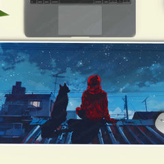 Rooftop Large Deskmat - Premium XL & XXL Gaming Mouse Pad - TURTLEWINGS 