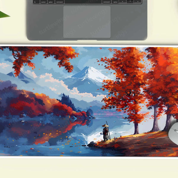 Autumn Large Deskmat - Premium XL & XXL Gaming Mouse Pad - TURTLEWINGS 