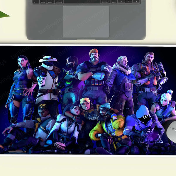 valorant-all-characters deskmat - TURTLEWINGS 