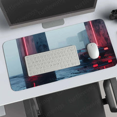 Foggy Large Deskmat - Premium XL & XXL Gaming Mouse Pad - TURTLEWINGS 