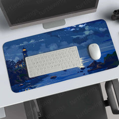 Lighthouse Large Deskmat - Premium XL & XXL Gaming Mouse Pad - TURTLEWINGS 