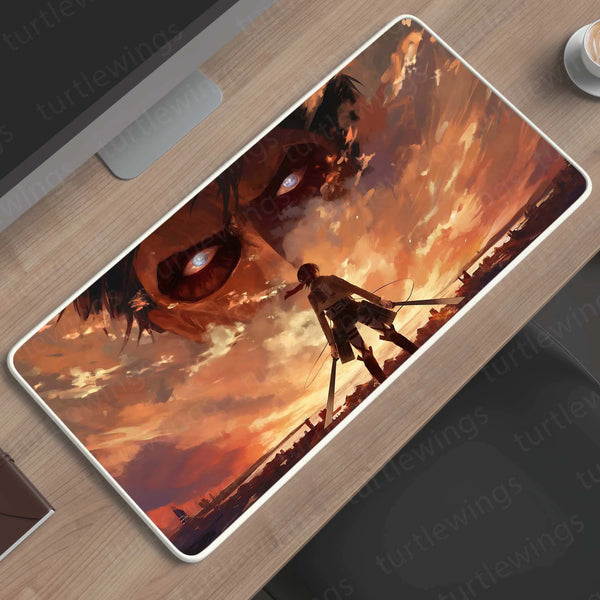 Attack-on-titan-Mikasa Deskmat - TURTLEWINGS 