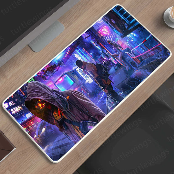 Cyberpunk01-Copy Large-Mousepad-(4).Jpg | High-Quality Gaming Deskmat - TURTLEWINGS 