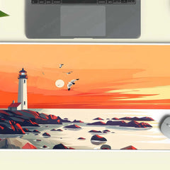 Shore Large Deskmat - Premium XL & XXL Gaming Mouse Pad - TURTLEWINGS 