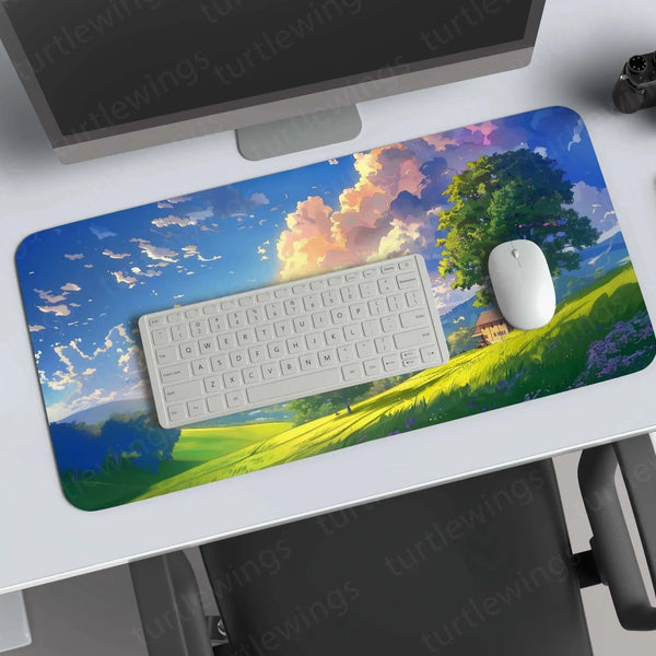Meadow Large Deskmat - Premium XL & XXL Gaming Mouse Pad - TURTLEWINGS 