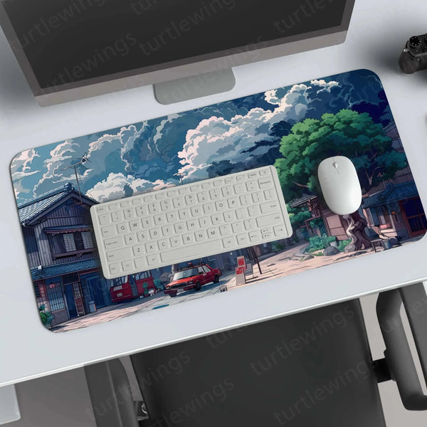 Dark Large Deskmat - Premium XL & XXL Gaming Mouse Pad - TURTLEWINGS 