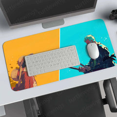 Luffy-x-Zoro-1 Deskmat - TURTLEWINGS 