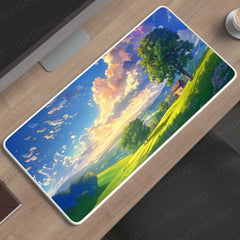 Meadow Large Deskmat - Premium XL & XXL Gaming Mouse Pad - TURTLEWINGS 