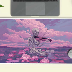 Skeleton Large Deskmat - Premium XL & XXL Gaming Mouse Pad - TURTLEWINGS 