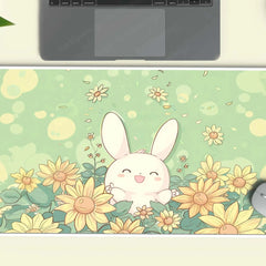Sunflower Large Deskmat - Premium XL & XXL Gaming Mouse Pad - TURTLEWINGS 