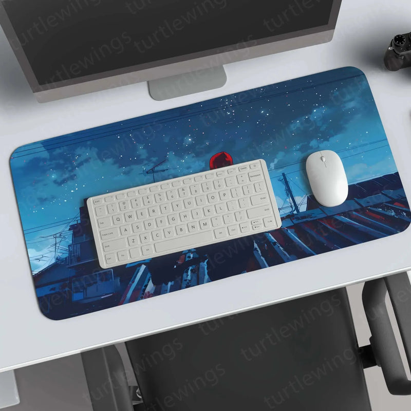 Rooftop Large Deskmat - Premium XL & XXL Gaming Mouse Pad - TURTLEWINGS 