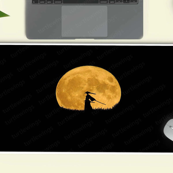 samurai-full-moon-anime-minimalist - TURTLEWINGS 