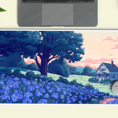 Irises Large Deskmat - Premium XL & XXL Gaming Mouse Pad - TURTLEWINGS 