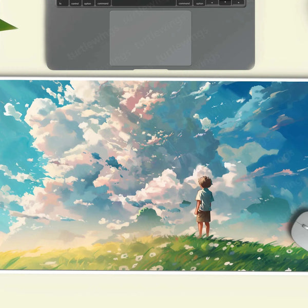Distant Large Deskmat - Premium XL & XXL Gaming Mouse Pad - TURTLEWINGS 