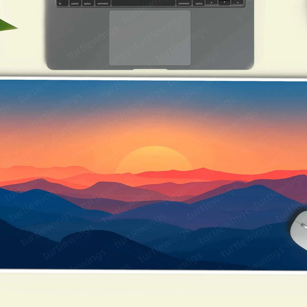 minimalist-mountains-sunset - TURTLEWINGS 