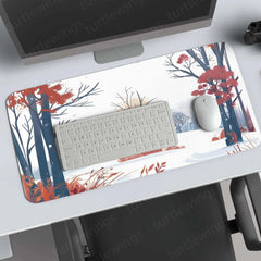 SnowyHill Large Deskmat - Premium XL & XXL Gaming Mouse Pad - TURTLEWINGS 