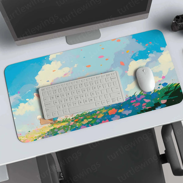 Bunny Large Deskmat - Premium XL & XXL Gaming Mouse Pad - TURTLEWINGS 