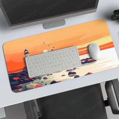 Shore Large Deskmat - Premium XL & XXL Gaming Mouse Pad - TURTLEWINGS 