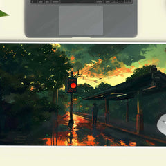 TrainStation Large Deskmat - Premium XL & XXL Gaming Mouse Pad - TURTLEWINGS 