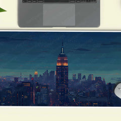 EmpireStateBuilding Large Deskmat - Premium XL & XXL Gaming Mouse Pad - TURTLEWINGS 