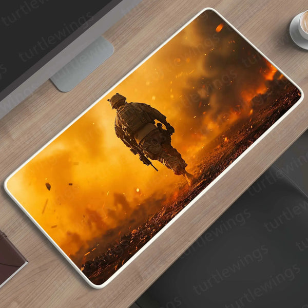 Modern_warfare_intense_battle deskmat - TURTLEWINGS 